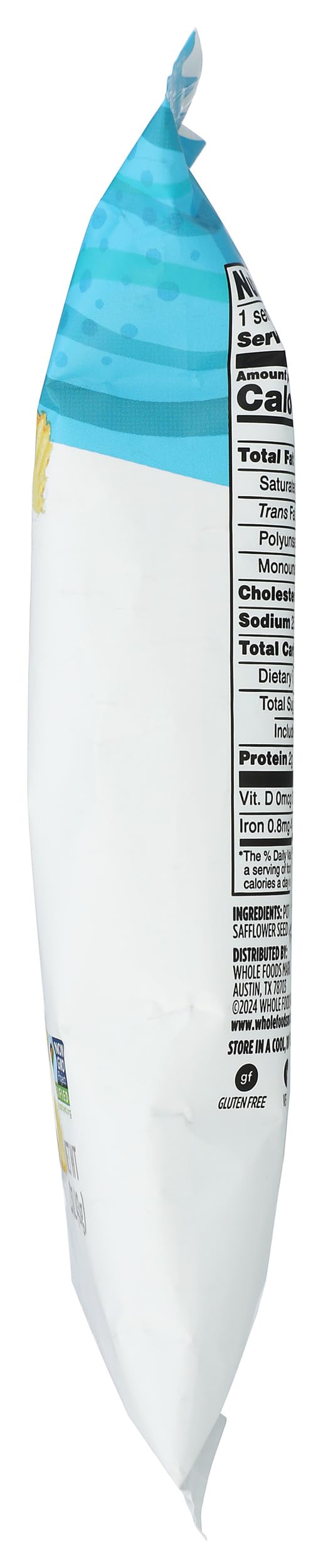 365 by Whole Foods Market, Rippled Sea Salt Potato Chips, 1.5 Ounce