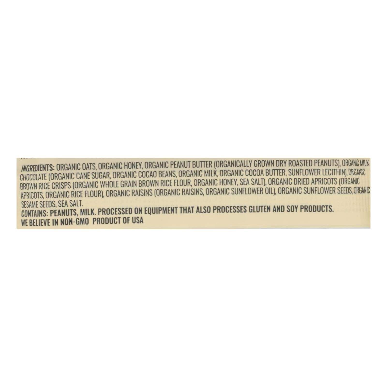 Kate’s Real Food Organic Energy Bars, Non-GMO, All-Natural Ingredients, Gluten-Free and Soy-Free Healthy Snack with Natural Flavors, Peanut Butter