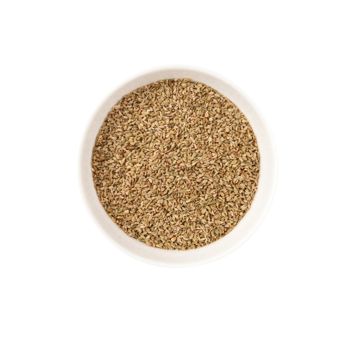 Aiva Ajwain Seeds | Carom Seeds Spice | Bishop Whole Seeds - 5 lb