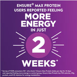 Ensure Max Protein Shake | Creamy Strawberry | Ready to Drink | 30g Protein for Muscle Health | 1g Sugar, 4g Fiber | 11 fl oz Bottle, 12 Pack