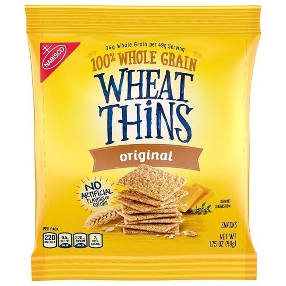 Wheat Thins Cracker - 1.75 oz. bag, 72 per case