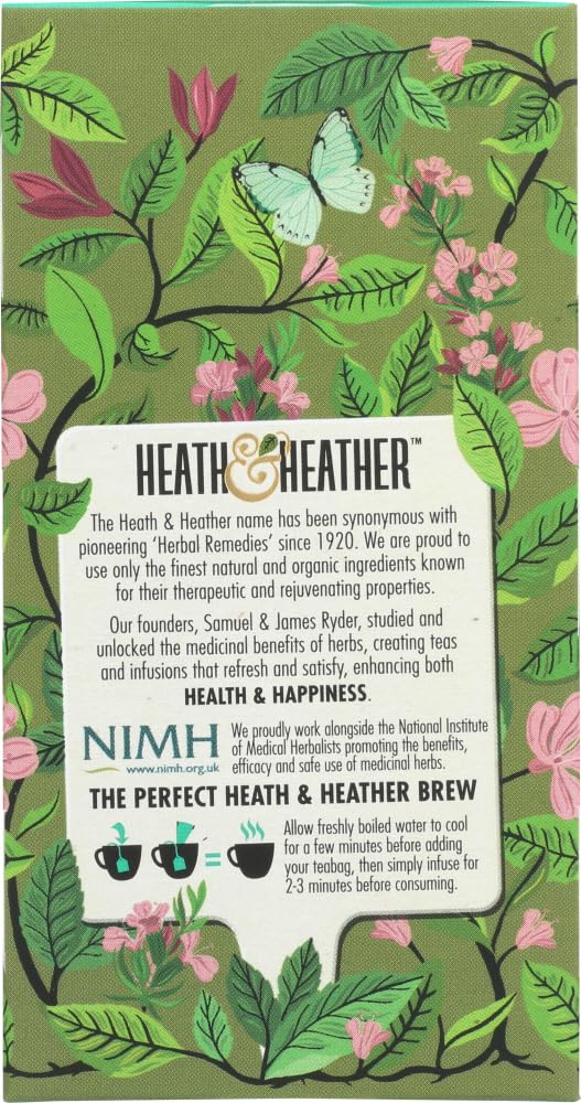 Heath & Heather Organic Green Tea & Moroccan Mint