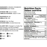 Food to Live Organic Freeze-Dried Strawberry Powder, 20 Pounds - Non-GMO, 100% Pure, No Additives, Vegan, Bulk. Easy to Mix. Rich in Vitamin C