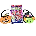 HUBZ Assorted Halloween Gummy Body Parts with Felt Baskets, 50 Pieces