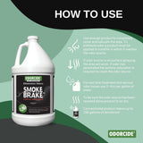 Odorcide Smoke Brake Odor Eliminator Concentrate - Tobacco & Marijuana Odor Neutralizer - Smoke Odor Eliminator for Home & Car - Smoke & Weed Smell
