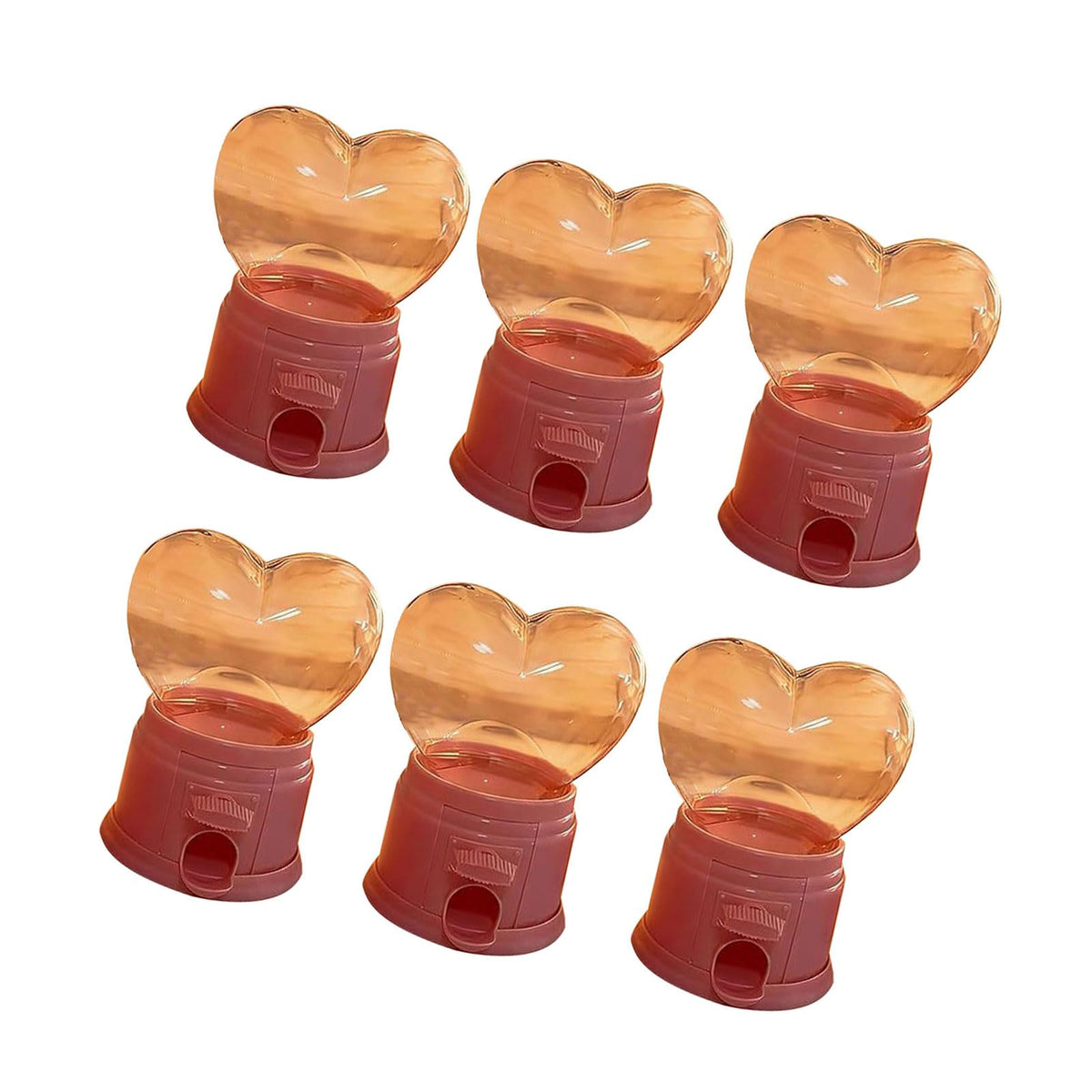 MENGLANSI Shape Sweets Dispensers Candy Chocolate Holder Container for Birthday Valentines Day Gift and Festival Celebration Lover Candy Machine