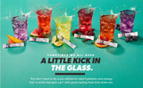 Pure Kick Energy Singles To Go Drink Mix, Variety Pack: Blood Orange, Mango Acai, Black Cherry Pomegranate - 36 Servings