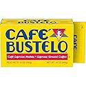 Café Bustelo, Espresso Style Dark Roast Ground Coffee, Vacuum-Packed 10 oz. Brick