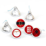 Jolly Santa Claus Party Favors - Round Candy Stickers - 108pc