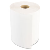 Hardwound Paper Towels, Nonperforated 1-Ply White, 8" W, 2" Core, 350'/Roll