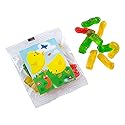 Easter Chicks Gummy Worm Handout Packs 18 Pieces