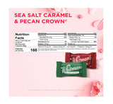 Whitman's Valentine's Day Heart Box - Assorted Milk Chocolate Pecan and Dark Chocolate Sea Salt Caramel - 6 Pieces Per Box - Start a New Tradition