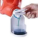 KERZEAT Laundry Detergent Dispenser Cup Holder & Nozzle Force-Saving Switch, Drip Catcher, Soap Dispenser, Room Organization and Storage