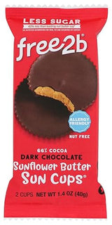 Suncup Chocolate Cups, Dark 1.5 oz. (Pack of 12)