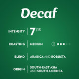 Lavazza Decaf Aluminum Capsules Compatible with Nespresso* Original Machines, Medium Roast (60 Capsules)