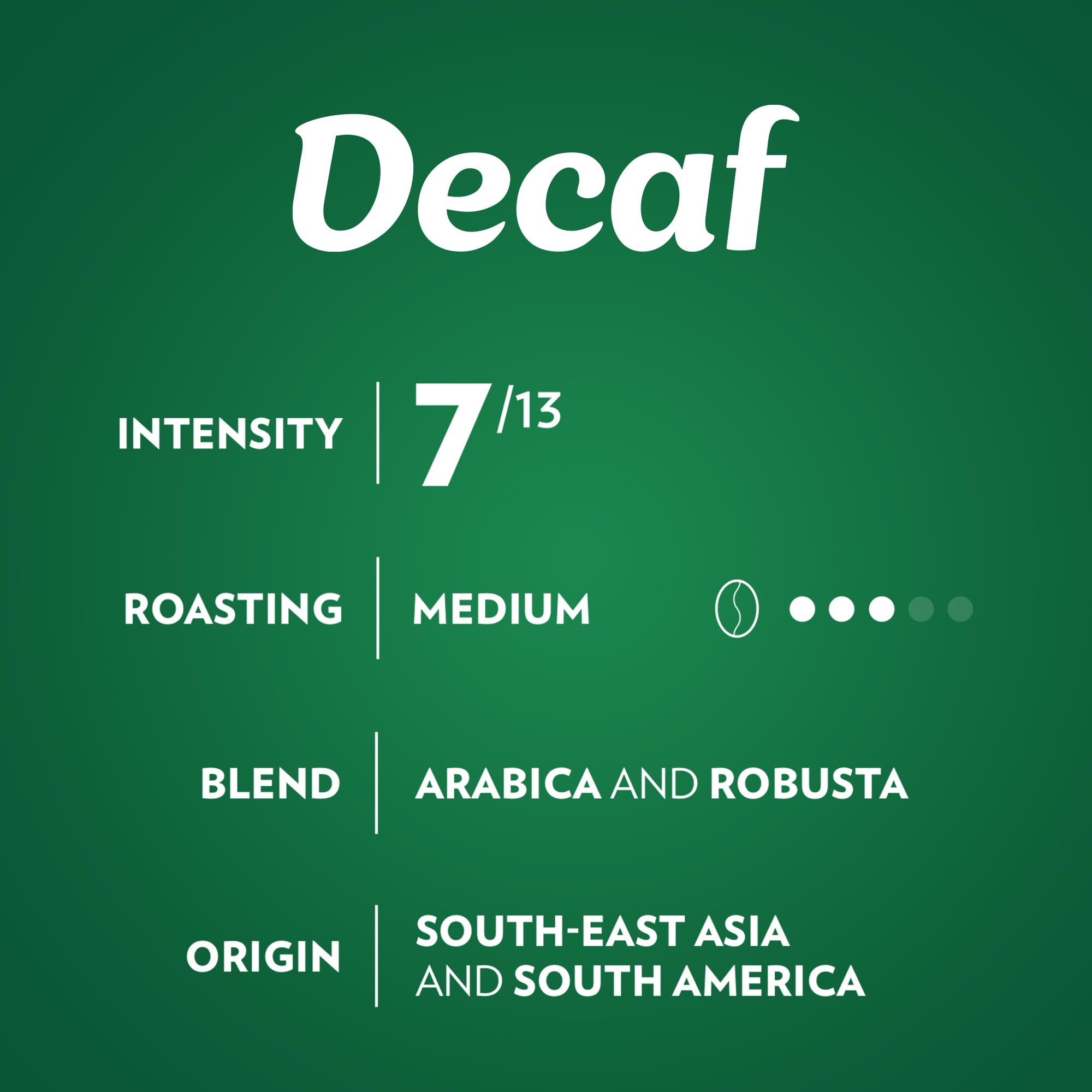 Lavazza Decaf Aluminum Capsules Compatible with Nespresso* Original Machines, Medium Roast (60 Capsules)