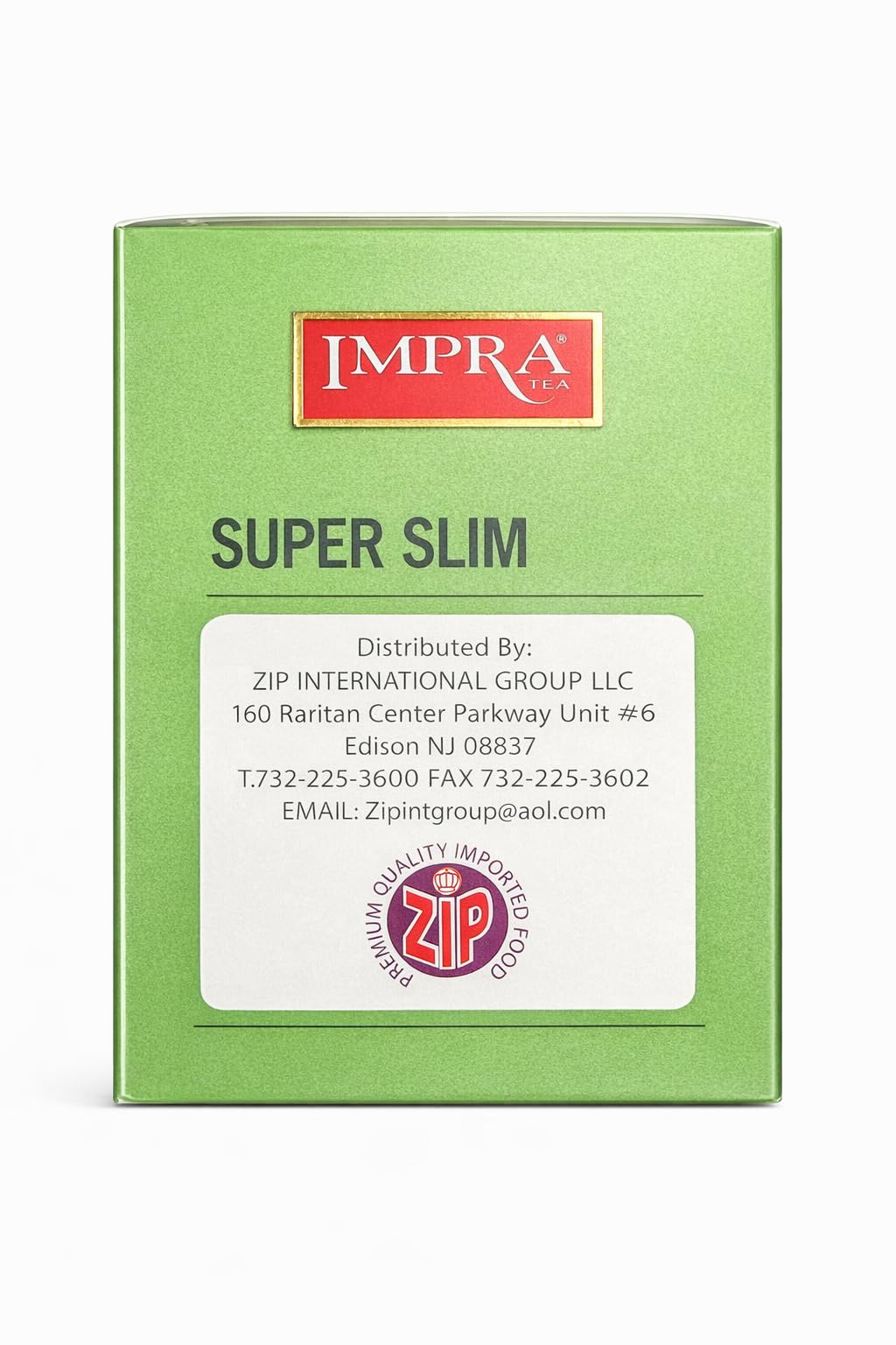 Impra Super Slim Herbal Infusion - 20 Enveloped Tea Bags - Hibiscus & Spices with Ginger, Cinnamon & Lemongrass - 0.91oz (26g)