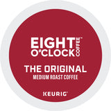 Eight O Clock, The Original, Single-Serve Keurig K-Cup Pods, Medium Roast Coffee, 192 Count (8 Boxes of 24 Pods)