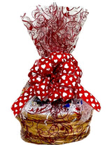 Hand-Crafted Valentine Day Gift Basket stuffed with chocolates, cookies, snacks, candies, for Women, Girlfriend, Love, Families, Appreciation, Men