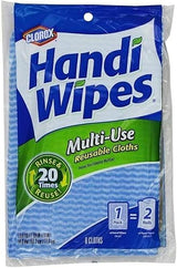 Handi Handy Wipes Multi-Use Reusable Cleaning Cloths, 6 Cloths