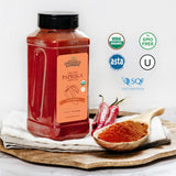 HQOExpress Organic Paprika - Non GMO, Kosher, USDA Certified Organic Ground Paprika Powder - Sweet and Mildly Spicy Seasoning for Soups, Chilis