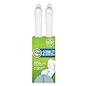 EarthStone Toilet Cleaning Block with 9" EZ-Grip Built-In Handle, Removes Hardwater and Rust Stains, Made in the USA, 2-Pack