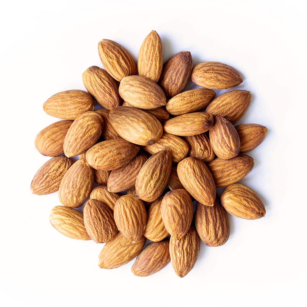 Food to Live - Organic Imported Raw Almonds, 4 Pounds Non-GMO, Whole, Raw, No Shell, Unpasteurized, Unsalted, Vegan, Kosher, Bulk.