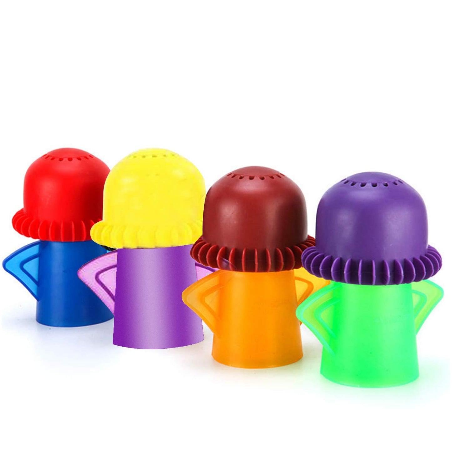 UgyDuky 4 Pack Angry Mom Microwave Cleaner Microwave Oven Steam Cleaner Doll Use Water and Vinegar High Temperature Cleaning Kitchen Cleaning Tool
