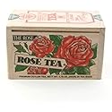 The Metropolitan Tea Company 62WD-618B-022 Rose 25 Teabags in Wood Box - PACK OF 2