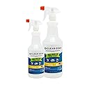 Clear Gear Gym Disinfectant, Yoga Mat Cleaner, Deodorizer For Sports Equipment, Gyms, and Fitness Centers - Mixed Pack - 16 Oz and 32 Oz Bottle