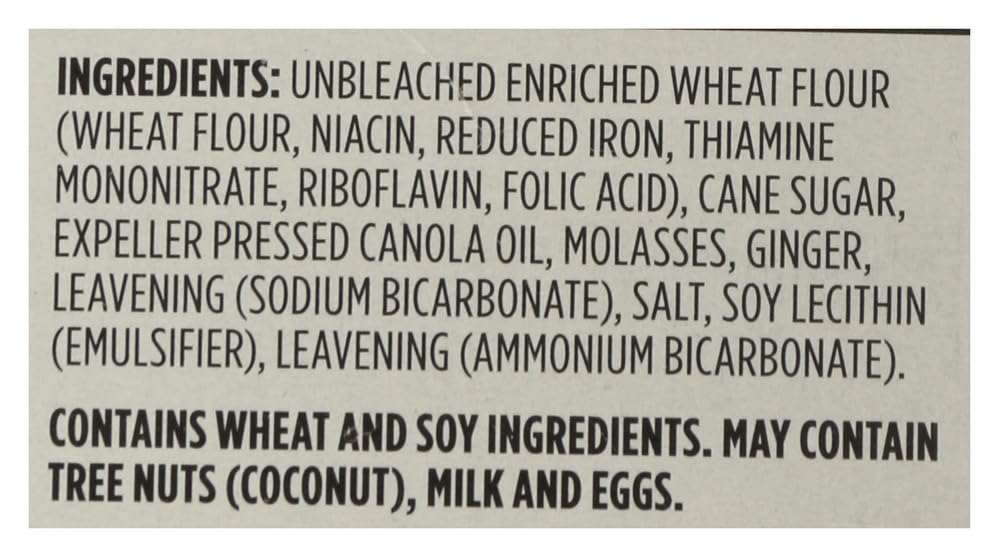 365 by Whole Foods Market, Cookies Ginger Snap, 10 Ounce