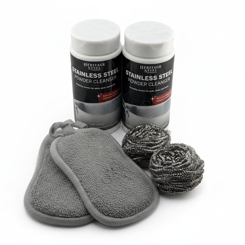 Heritage Steel Cleaning Kit