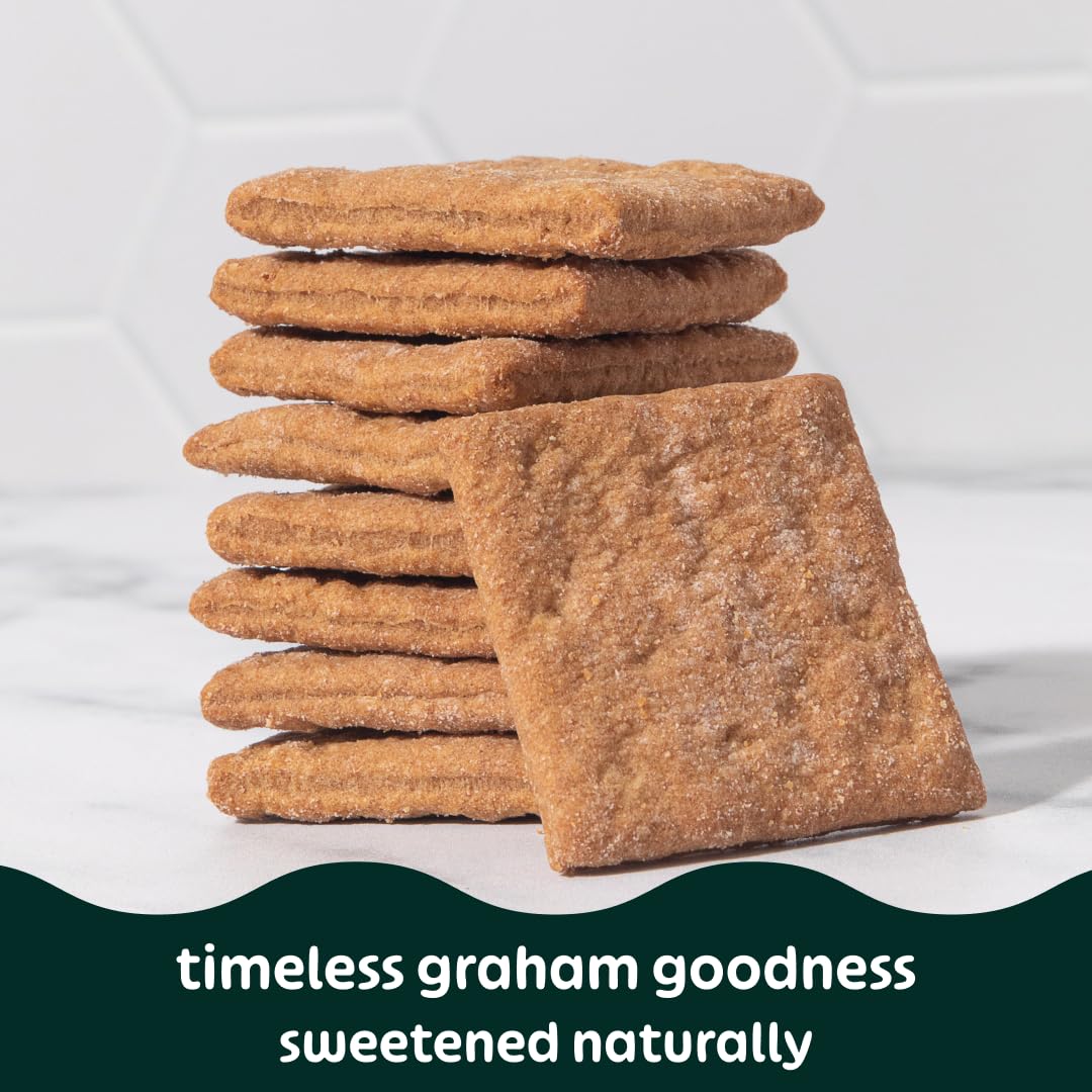 Must Love Classic Graham - No Added Sugar, Sweetened with Dates - Great for Pie Crust, Mini S'more, Cheese Boards - Simple Ingredients, Vegan