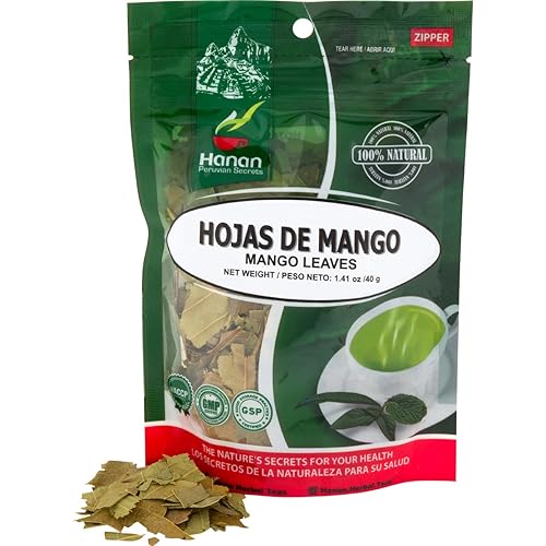 Hanan Te de Mango 40g - Mango Loose Leaf Tea Natural Herbal Tea from Peru (1.4oz)