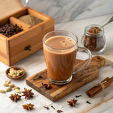 Classic Chai Tea Loose Leaf | CEYLON (110+ Cups) | 100% CERTIFIED ORGANIC Chai Ingredients| Black Tea, Cinnamon, Cardamom, Cloves & Black Pepper |