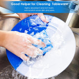 Wsivoiv 8PCS Dish Sponges Kitchen, Premium Blue Dish Washing Kitchen Sponge, Compressed Cleaning Sponges for Cleaning Kitchen and Bathroom, Non