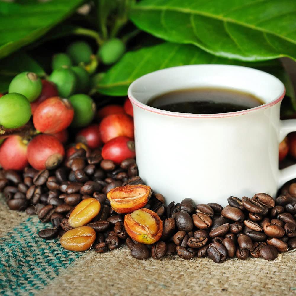 100% Kona Coffee - Whole Bean - Medium Roast - 1 lb (16oz) - Grown and Packaged on the Big Island of Hawaii - Keokea Coffee Co.