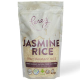 Pereg Thai Jasmine Rice (16 Oz x 6 Pack) - Long Grain, Naturally Fragrant, Naturally Grown - Asian Rice Variety - Gluten-Free, Non-GMO & Kosher