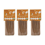 Terre e Tradizioni 3 PACKS ORGANIC ITALIAN WHOLE DURUM WHEAT SPAGHETTI PASTA - Sicilian Ancient Grain Timilia Vegan Pasta. LOW-GLUTEN INDEX, Farm