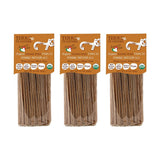 Terre e Tradizioni 3 PACKS ORGANIC ITALIAN WHOLE DURUM WHEAT SPAGHETTI PASTA - Sicilian Ancient Grain Timilia Vegan Pasta. LOW-GLUTEN INDEX, Farm