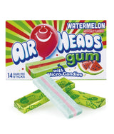 Air Heads Gum With Micro-Candies Watermelon 12 Count Sugar Free