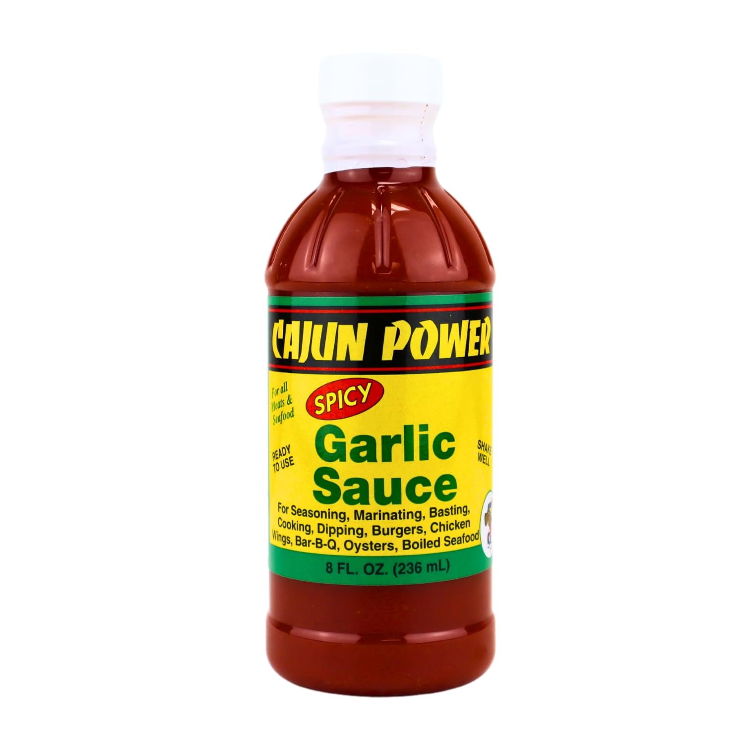 Cajun Power garlic sauce - Authentic Louisiana Flavor, Gourmet Cooking Sauce, Perfect for Cajun Recipes, Marinades, Grilling, and Dipping (1 Pack