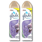 GLE Glade Air Freshener, Room Spray, Tranquil Lavender & Aloe, 8 Oz 2-Packs