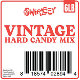 Swirleey Hard Candy Assortment - 6 Pounds - Old Fashioned Hard Candies - Classic Hostess Mix - Sweets for Desk, Offices, Schools, Gifts