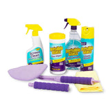 Invisible Glass 99603 6-Piece Home Cleaning Kit Including Home Reach & Clean Tool, Premium Glass Window Cleaner, (40) Glass Cleaning Wipes