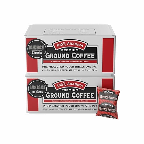McCullagh Coffee 100% Arabica Premium Ground Dark Roast Coffee