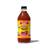 Bragg Organic Apple Cider Vinegar Cranberry Apple Blend with the Mother - 16 fl oz - Raw and Unfiltered