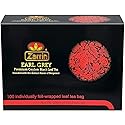 Zarrin - Premium Ceylon Earl Grey Black Leaf Tea, 100 Individually Foil-wrapped Tea Bags