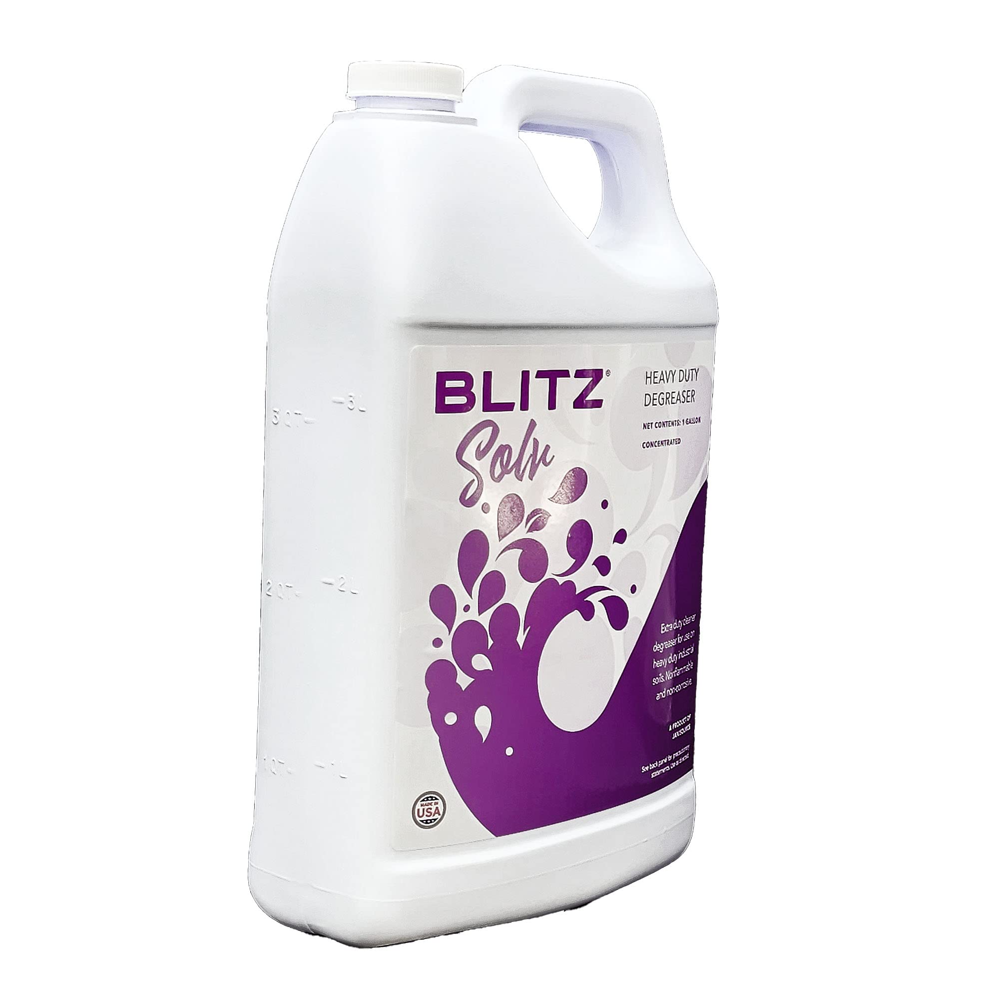 Jani-Source BlitzSolv Heavy Duty All Purpose Cleaner Degreaser Concentrate - 1 Gallon