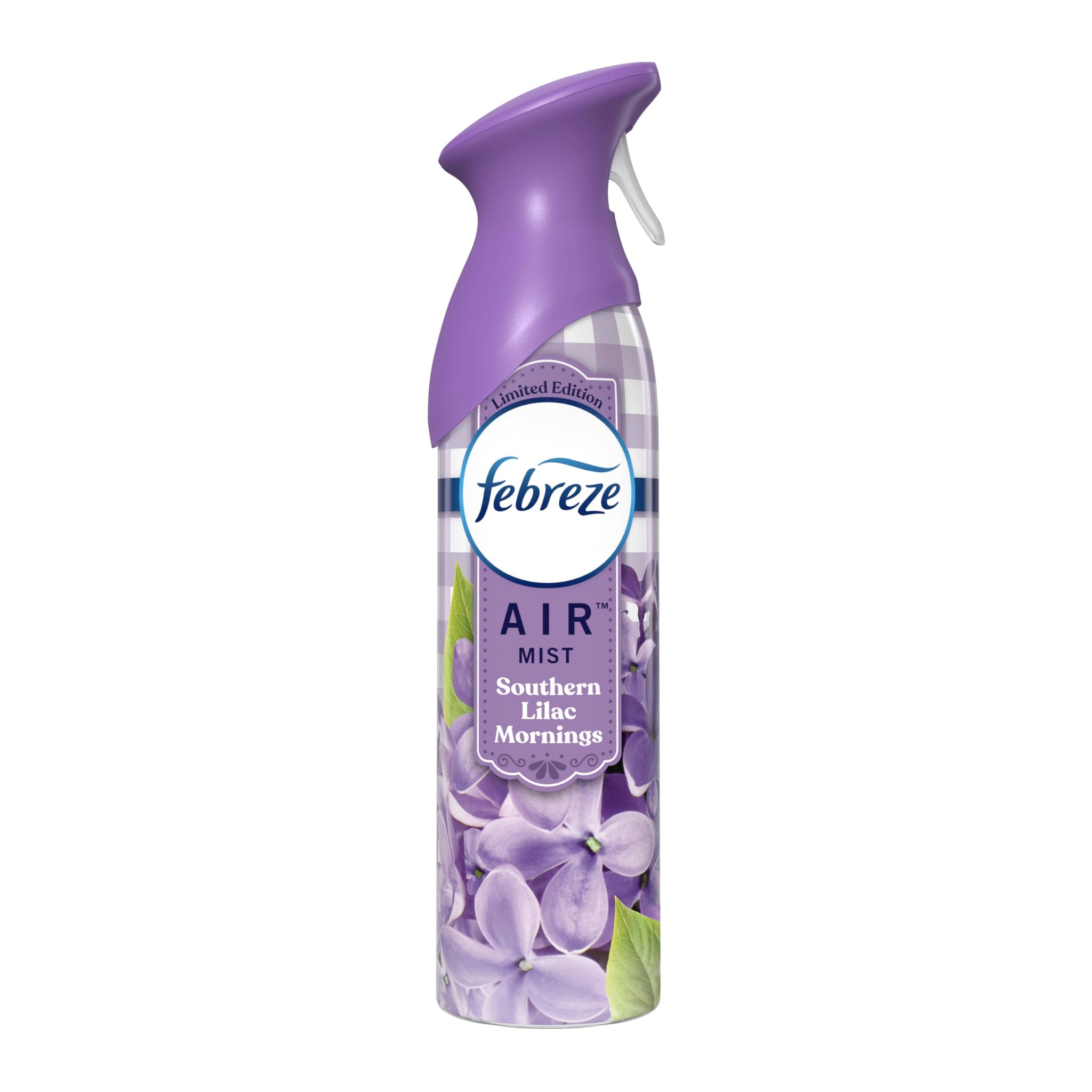 Febreze Air Mist Odor-Fighting Air Freshener Southern Lilac Mornings, 8.8 oz. Aerosol Can
